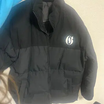 Georgia 블랙 다운 재킷