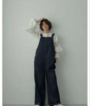 다크 블루 데님 살로펫