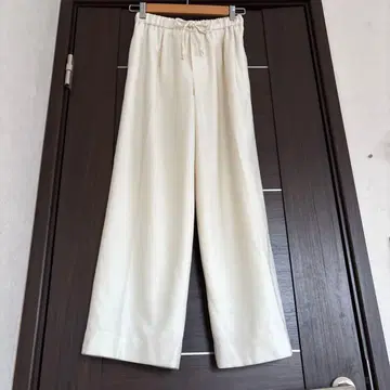 유나이티드 애로우즈 울 이지 팬츠 화이트 36