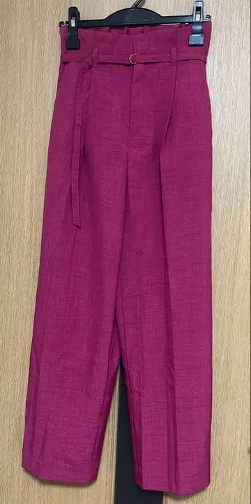 VIS 와이드 팬츠 S 사이즈 마젠타