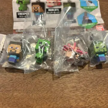 마인크래프트 마이클라 메지루시 액세서리 전 4종 컴프 가챠