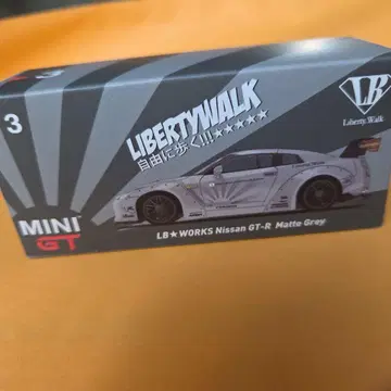 Liberty Walk Nissan GT-R Matte Grey