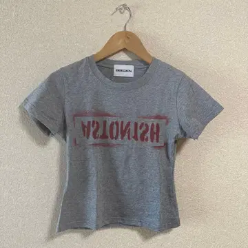 Beeden 그레이 T셔츠 반팔