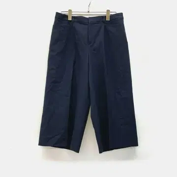 INDIVI 울 7부 기장 와이드 팬츠 2711