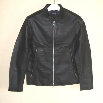 새상품급 BEAMS HEART 싱글 라이더 자켓