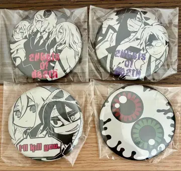 살육의 천사 캔뱃지 4점