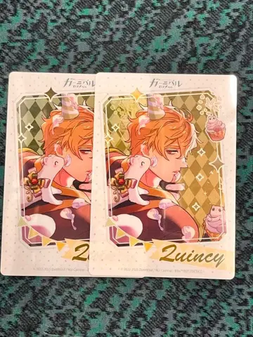 Nu:카니발 Bliss- GIGO 클리어 카드 양귀비 2장 세트