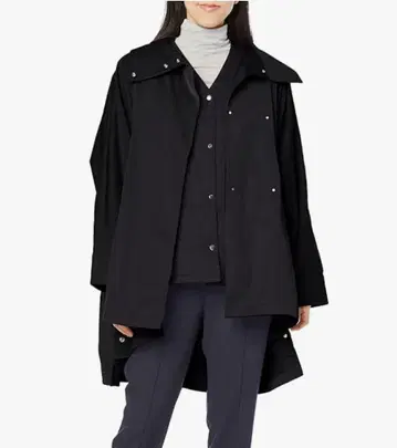 emmi 충전솜 베스트 부착 판초 코트