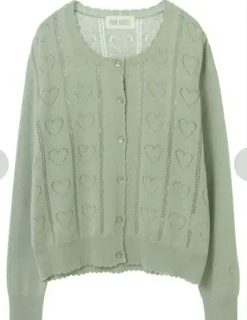 핑크하우스 가디건