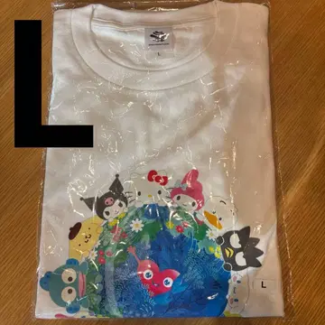 EXPO2027 [산리오 캐릭터즈] 뚱뚱 뚱뚱 티셔츠 집합