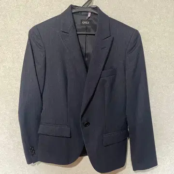ONLY 네이비 수트 자켓