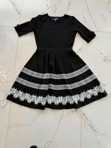 M'S GRACY 블랙 반팔 원피스 36