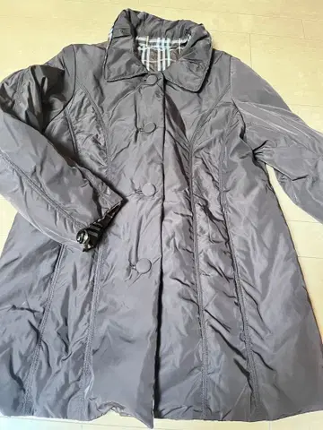 택 포함 새상품 2WAY 리버서블 다운 코트