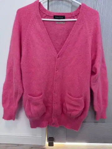 로데오 크라운즈 핑크 가디건