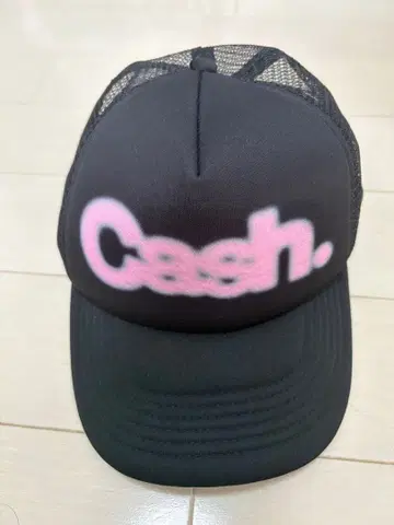 Cashcade 블랙 메쉬 캡 keiju 굿즈