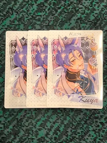 nu:카니발  GiGO 혜택 벌스데이 클리어 카드 쿠야 3장