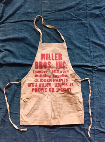 50s 60s 빈티지 워크 에이프런 3 기업