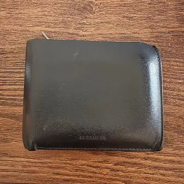 질 샌더 블랙 접이식 지갑