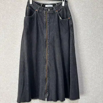 젬블 청바지 스커트 롱