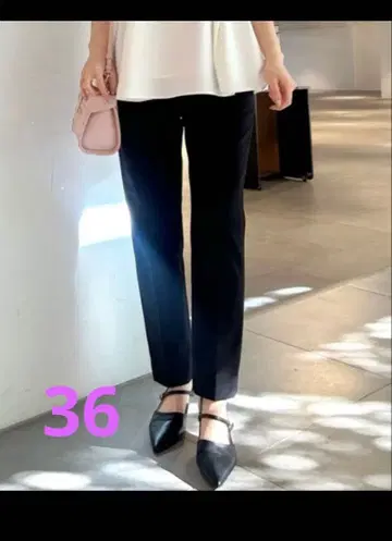 [ CELFORD ] 슬랙스 36 블랙