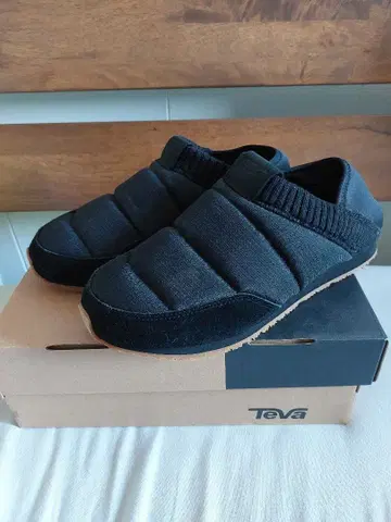 새상품급 Teva 블랙 슬립온 MAX COMF 27cm