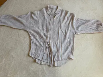 린넨 긴팔 셔츠 라이트 베이지