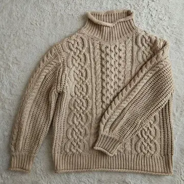 허시파피 Hush Puppies 니트 케이블 니트 스웨터