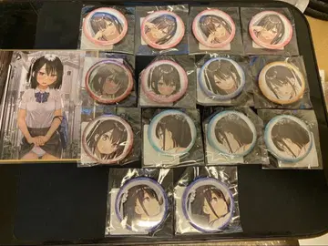 칸토쿠 DMM 스크래치 캔뱃지 14개 미니 색지