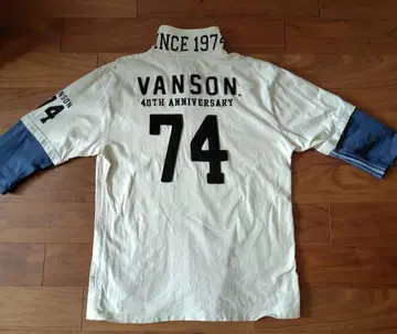 VANSON 40주년 기념 모델 피케 셔츠