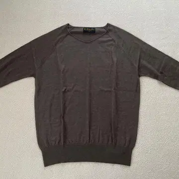 나노 유니버스 브라운 니트