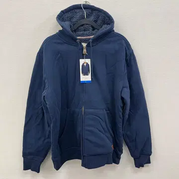 웨더프루프 남성용 보아 안감 지퍼 후드티 네이비 US/L 5