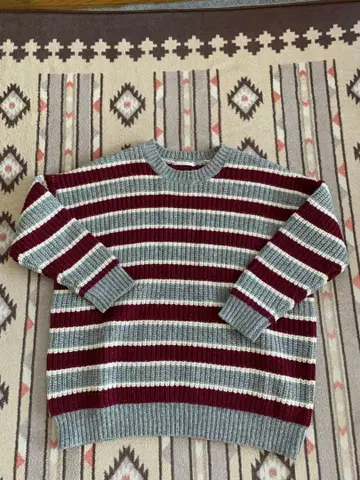 디스커버드 보더 니트