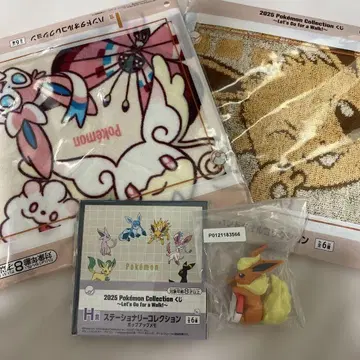 포켓몬 제일복권 F상 길거리 산책 챠라링 프렌즈 부스터 등 세트