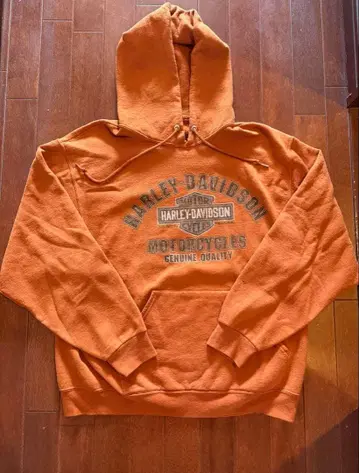 Harley-Davidson 오렌지 후드티 Cape Cod 구제 의류