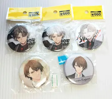 니지산지 카가미 하야토 캔뱃지 5개 세트