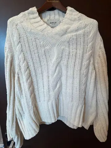 미사용 새상품 REPLAY 니트 스웨터 S