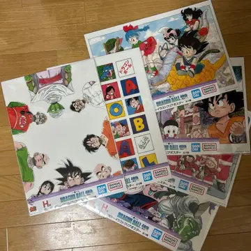 제일복권 드래곤볼 40th ~그 첫 번째~ H상 클리어 포스터 6종