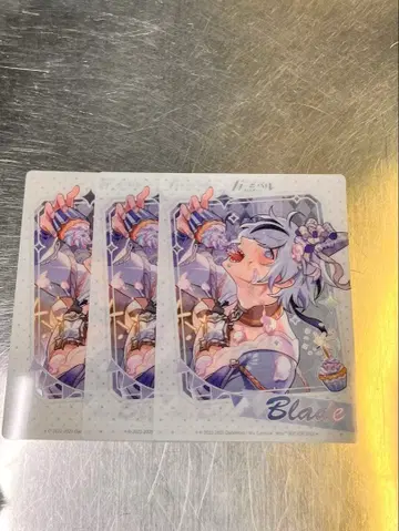 Nu:카니발 Bliss- GIGO 클리어 카드 브레이드 3장 세트