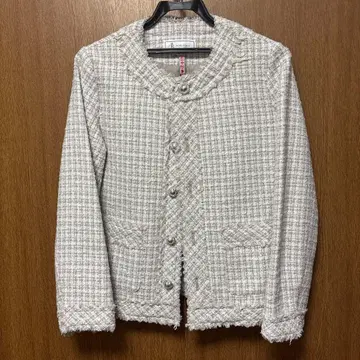 [ 새상품급 ] 로페피크닉 트위드 자켓 38