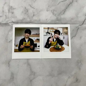 마시코 아츠키 GENIC cookpad live 폴라로이드 2장 세트