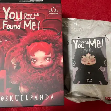 POPMART SKULLPANDA 스컬팬더 봉제 인형 Darkness