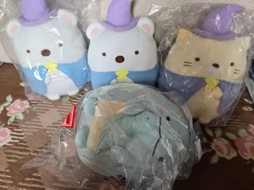 스미코구라시 제일복권 파란 달밤의 마법의 아이 봉제 인형 모음