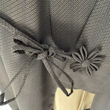 일본 의류 코트 펄 가공 완료