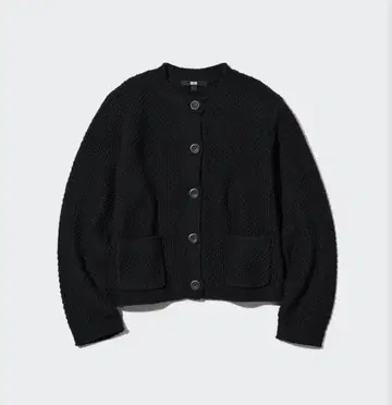 UNIQLO 니트 숏 자켓 유니클로 새상품 XL