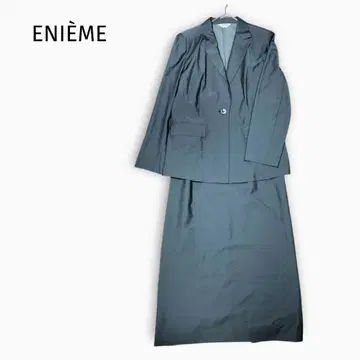 ENIEME 레나운 롱 스커트 자켓 수트 세트 그레이 M