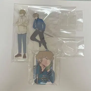 월드 트리거 휴스 묶음 판매 아크릴 스탠드 캔뱃지