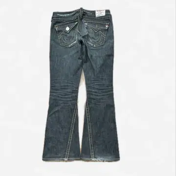 TRUERELIGION size 28 블랙 벨보텀 archive