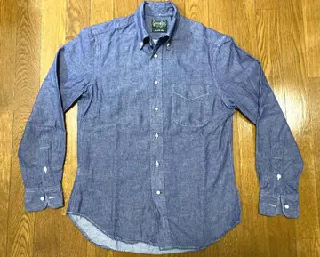 GITMAN vintage 깃맨 샴브레이 버튼 다운 셔츠