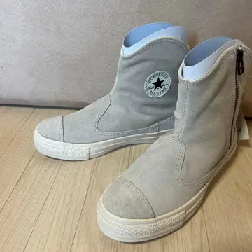 CONVERSE ALL STAR 베이지 하이컷 스니커즈