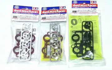 미니 사륜구동 소경 내로우 로프릭션 & 휠 세트 x 3개